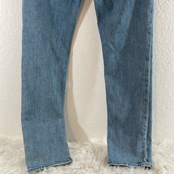 HUDSON JEANS Harlow Split Hem Ultrahigh Waist Cigarette Jeans in Stellar NEW - Picture 9 of 16
